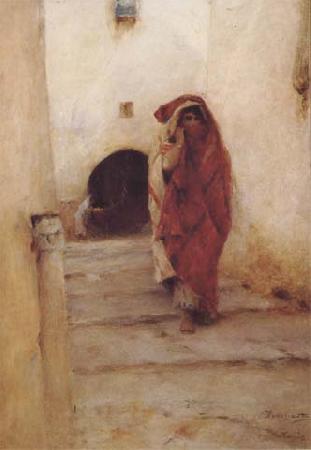 Emile Pinchart Dans la casbah de Tunis (mk32)